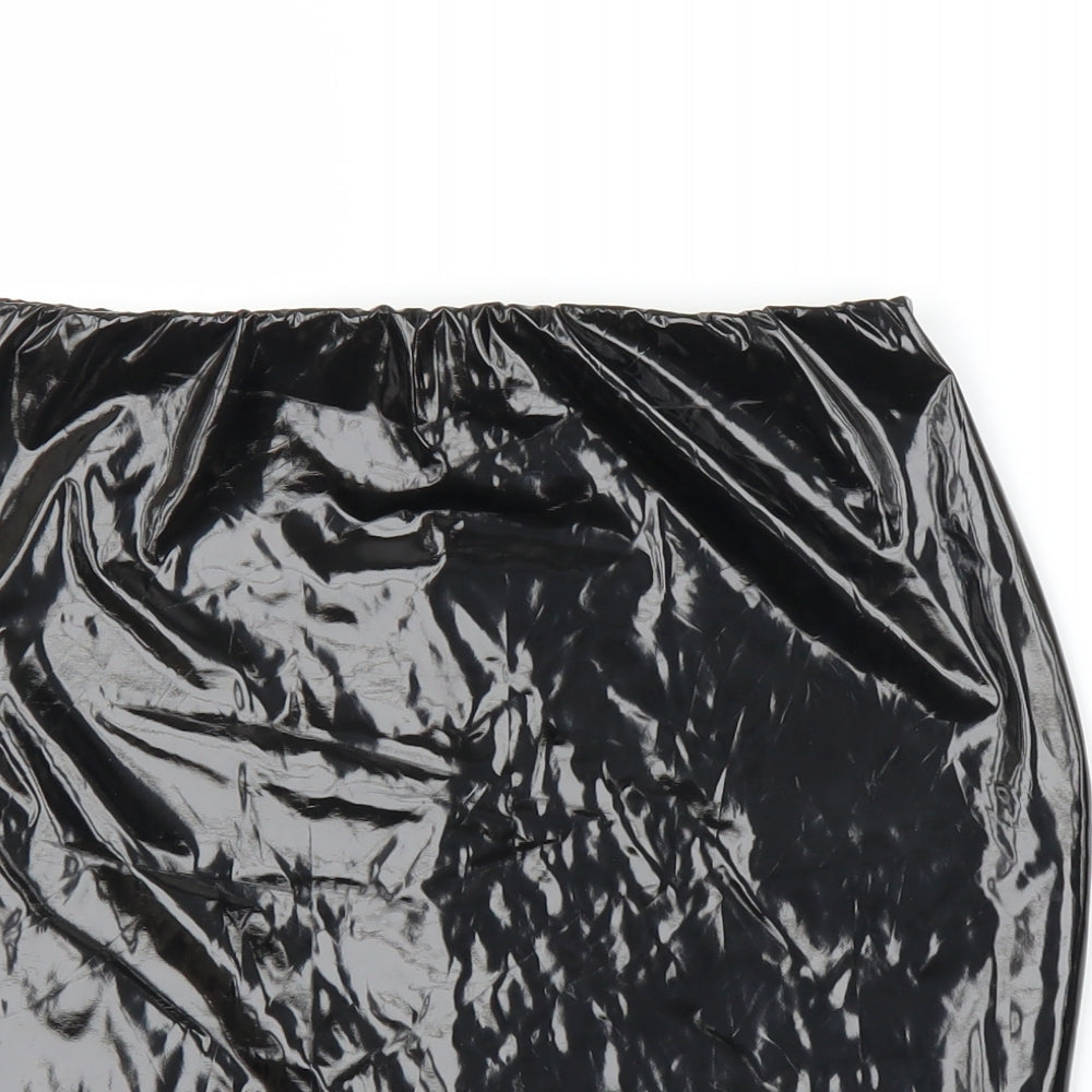 Boohoo Womens Black   Tulip Skirt Size 10