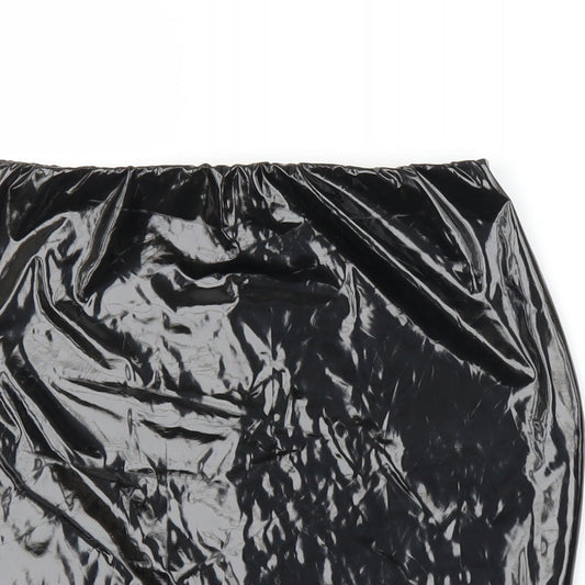 Boohoo Womens Black   Tulip Skirt Size 10