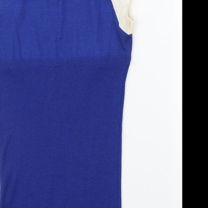 JJ Park Womens Blue   Basic Blouse Size M