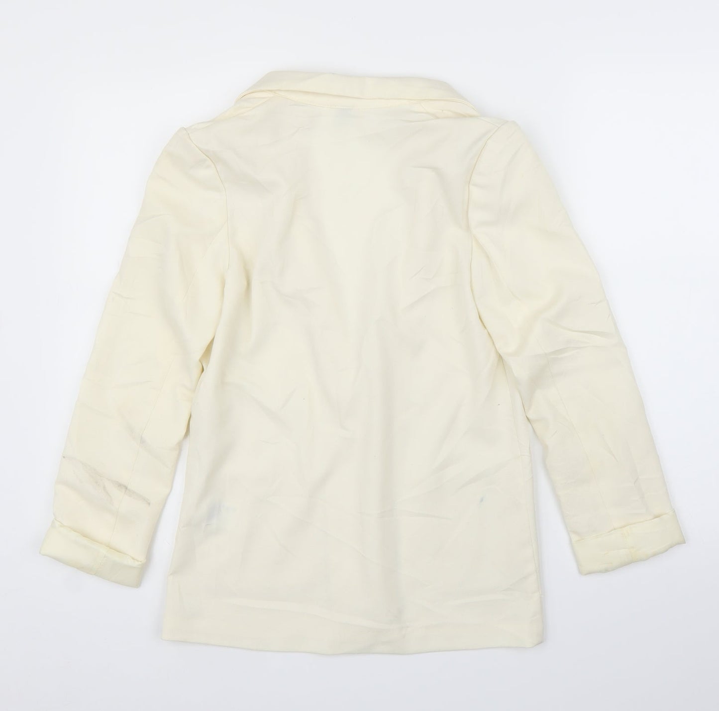 H&M Womens Ivory   Cardigan Jumper Size 8