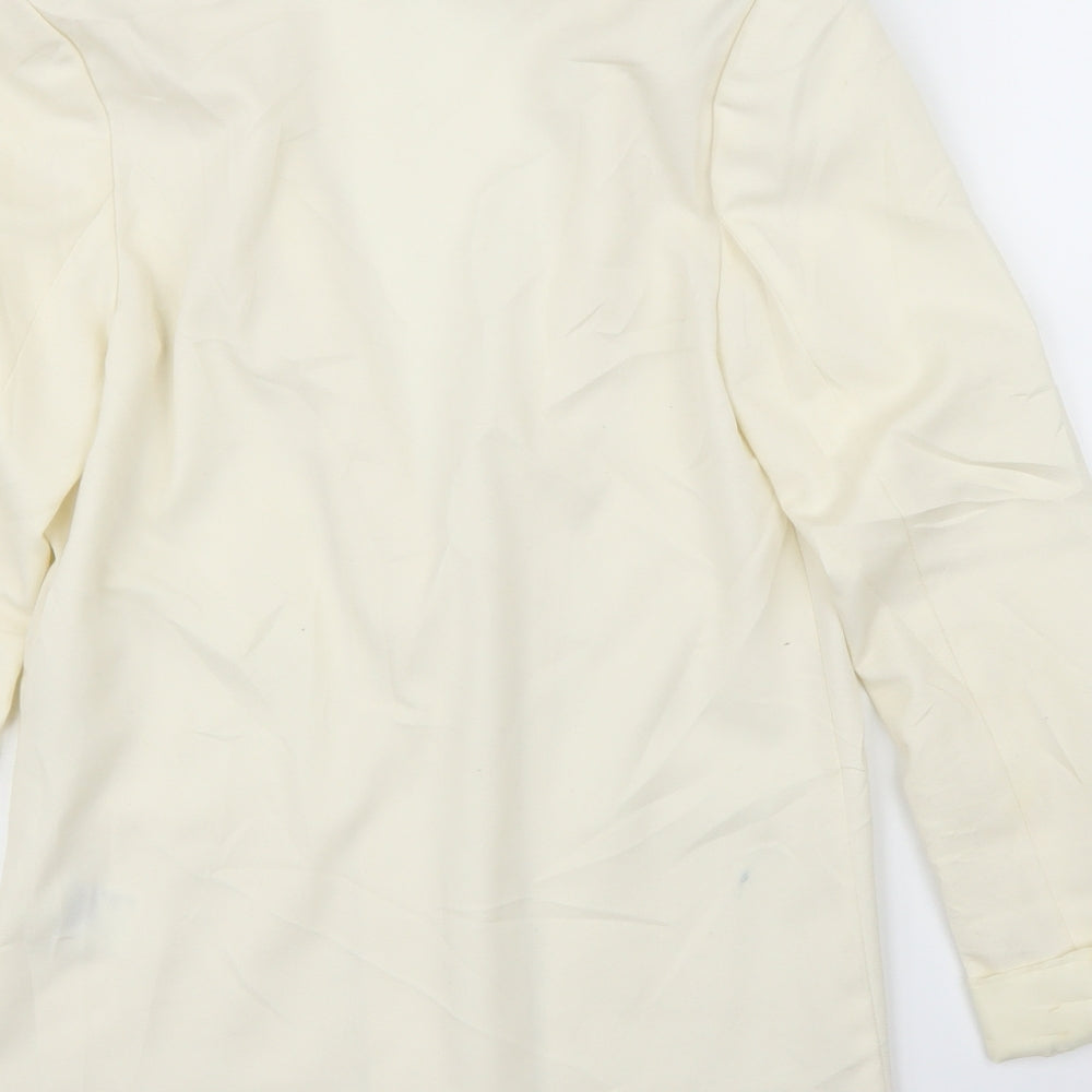 H&M Womens Ivory   Cardigan Jumper Size 8
