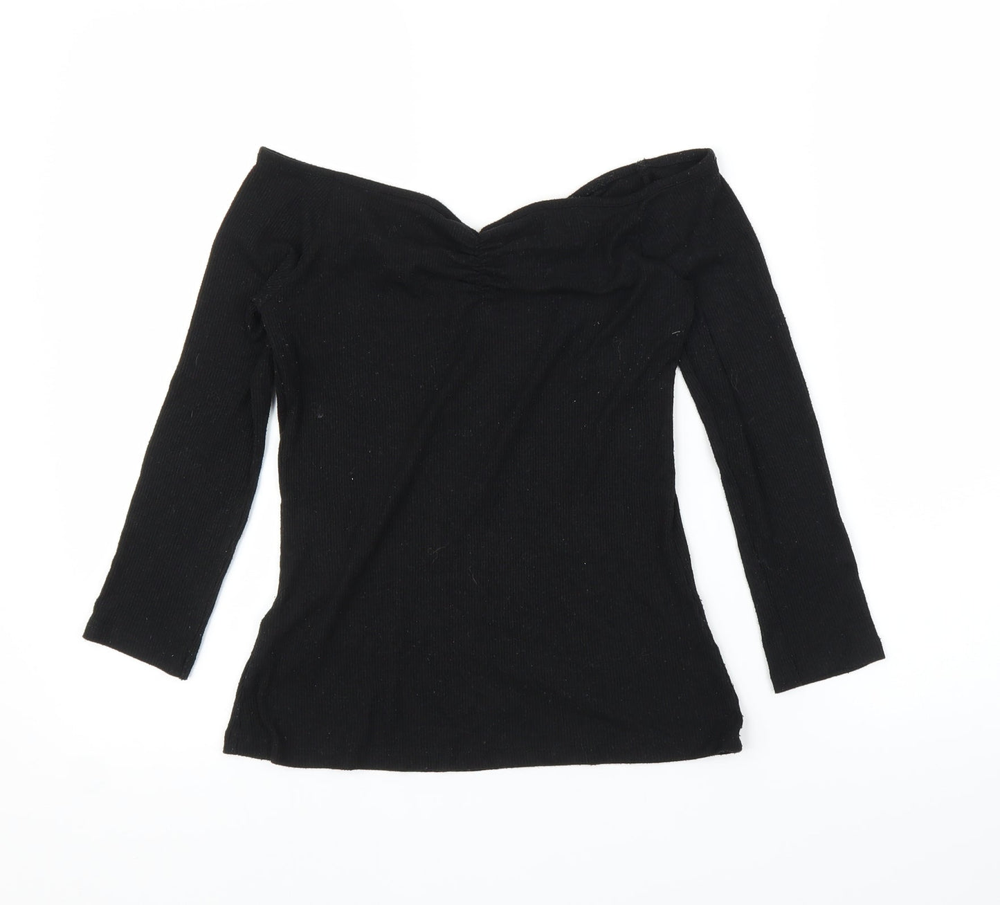 Primark Womens Black   Basic T-Shirt Size 12