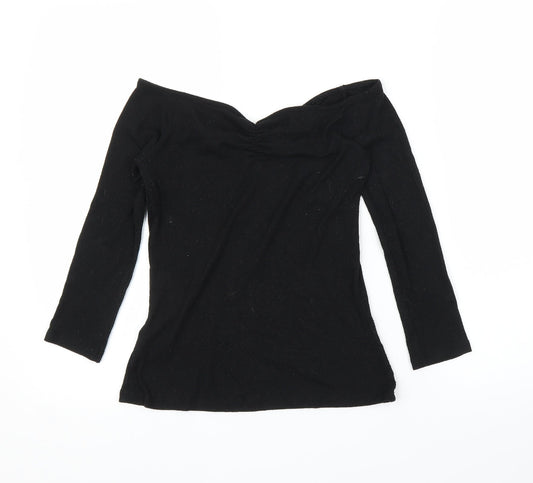 Primark Womens Black   Basic T-Shirt Size 12