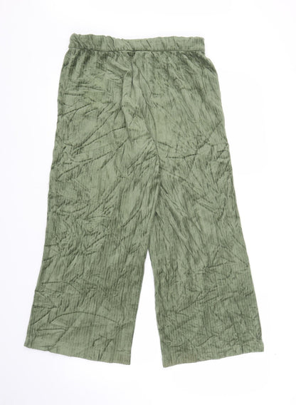 Monkl Womens Green   Capri Trousers Size M L22 in