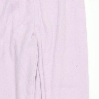 Preworn Womens Purple  Fleece Chemise Pyjama Pants Size S