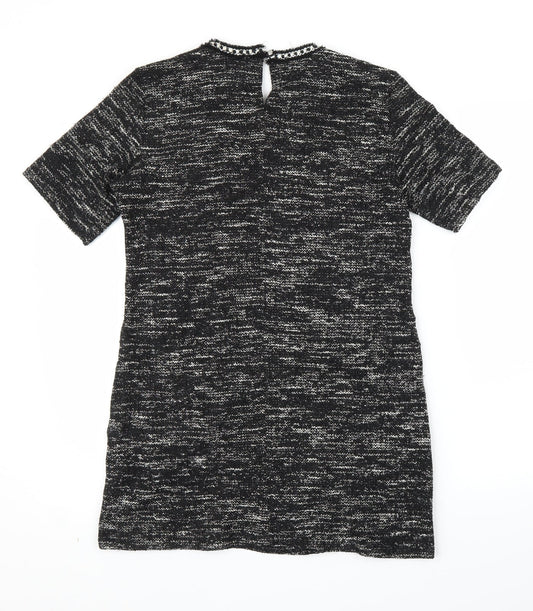 Dorothy Perkins Womens Black   A-Line  Size 10