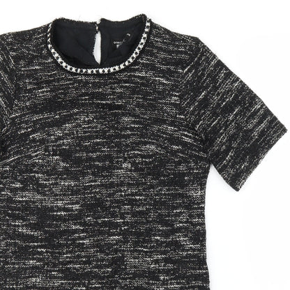 Dorothy Perkins Womens Black   A-Line  Size 10