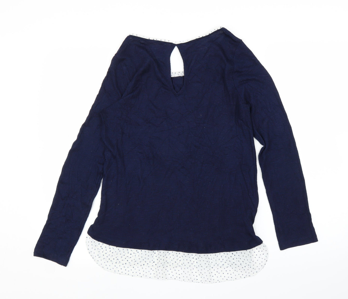 Camieu Womens Blue   Basic Blouse Size M
