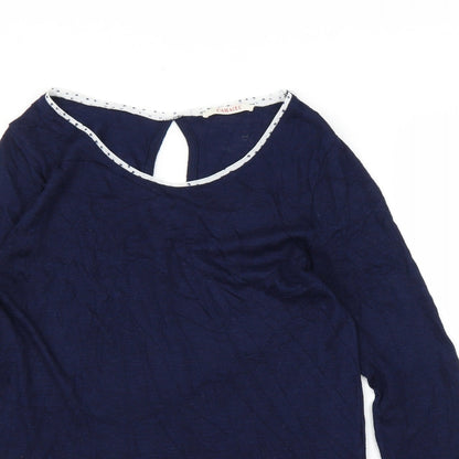 Camieu Womens Blue   Basic Blouse Size M