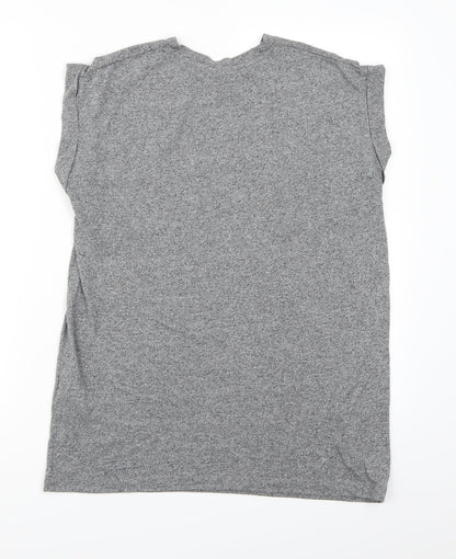 Primark Womens Grey   Basic T-Shirt Size 12  - I'm Not Taking The Mickey
