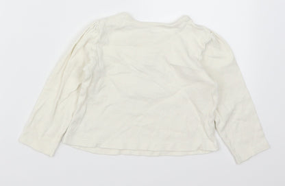 George Baby White   Basic T-Shirt Size 18-24 Months  - Mommy's Little Star