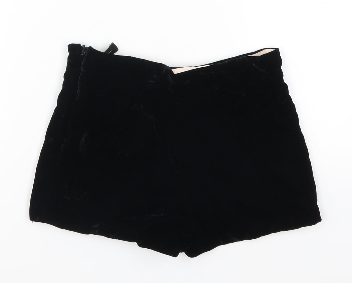 Marks and Spencer Girls Black   Mom Shorts Size 5-6 Years