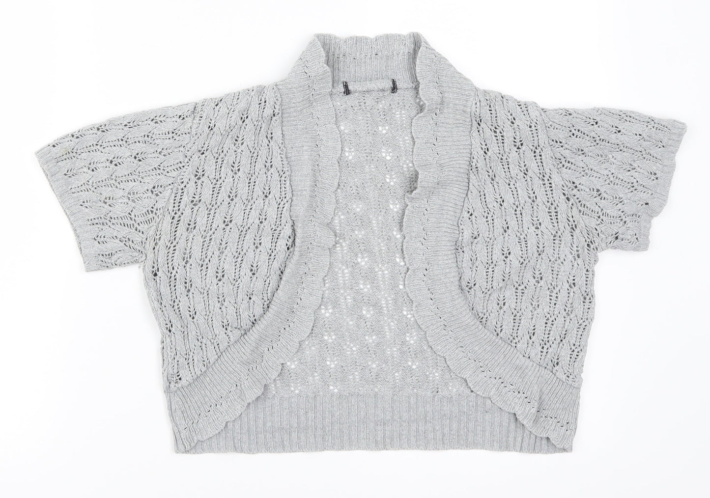 Preworn Womens Grey   Cardigan Jumper Size M