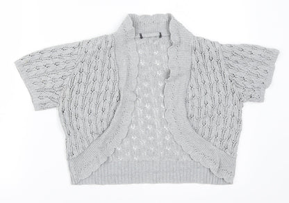 Preworn Womens Grey   Cardigan Jumper Size M