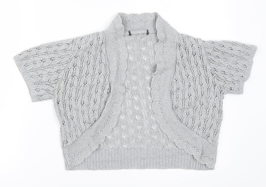 Preworn Womens Grey   Cardigan Jumper Size M