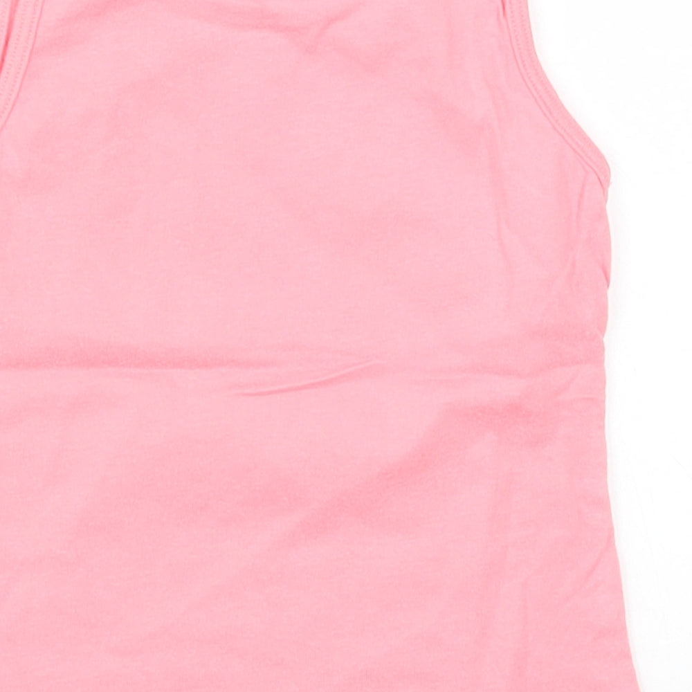 Girl2Girl Girls Pink   Basic Tank Size 2-3 Years  - 100% Gorgeous