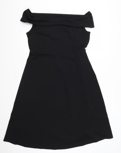 H&M Womens Black   A-Line  Size L