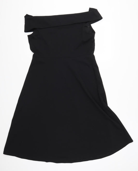 H&M Womens Black   A-Line  Size L