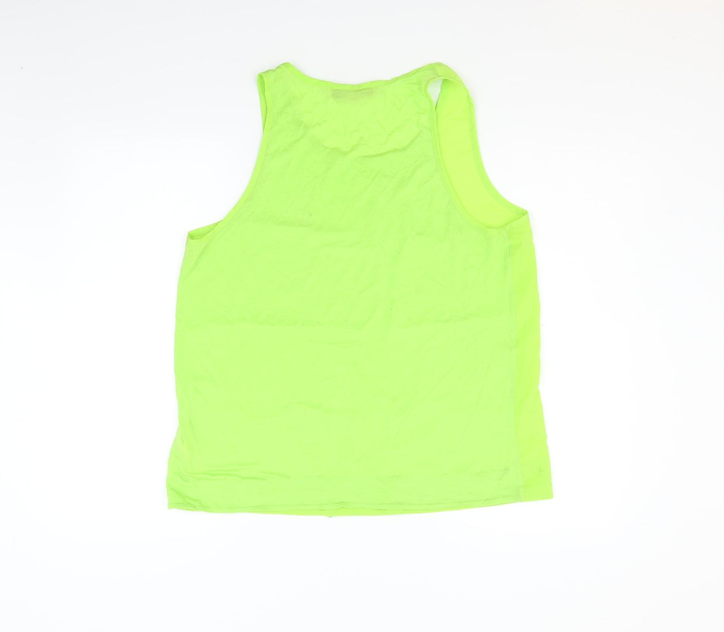 Womens UK Size XL French Connection Green Basic Tank