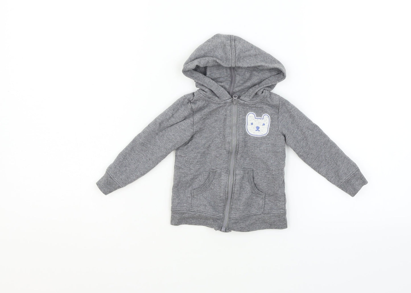 Lamaze Boys Grey   Full Zip Jumper Size 6-9 Months