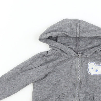 Lamaze Boys Grey   Full Zip Jumper Size 6-9 Months