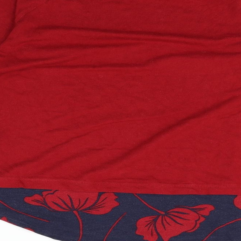 Marks & Spencer Womens Red   Pullover Jumper Size 14