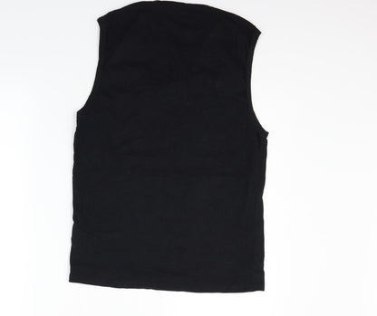 Lonsdale Womens Black   Basic Tank Size L