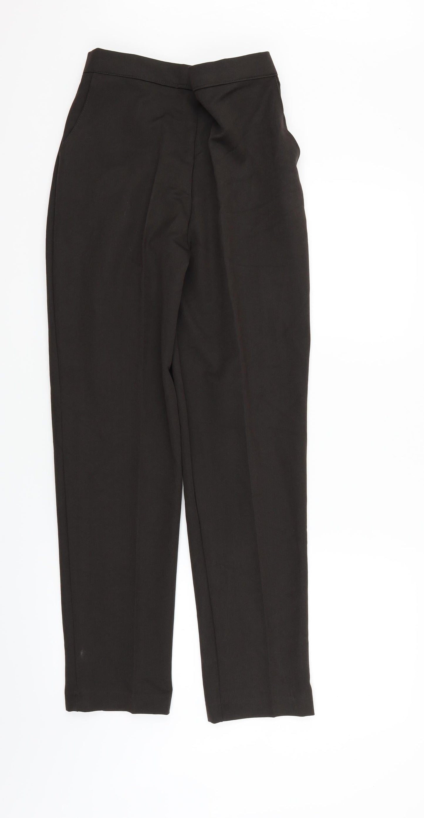 Womens UK Size 12 Preworn Regular Fit Sweatpants Brown Trousers