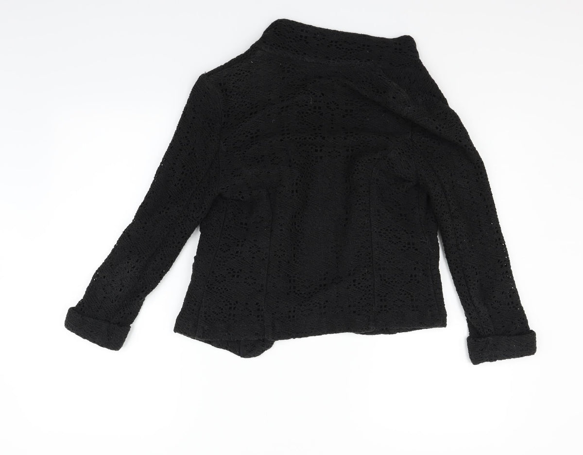 New Look Womens Black   Cape Jumper Size 10
