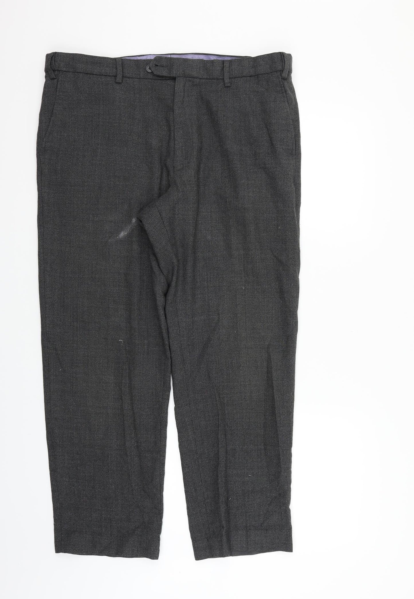 Marks and Spencer Mens Grey   Trousers  Size 38 in L25 in