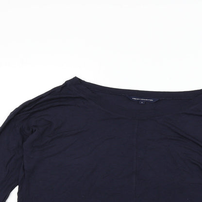 French Connection Womens Blue   Basic T-Shirt Size S