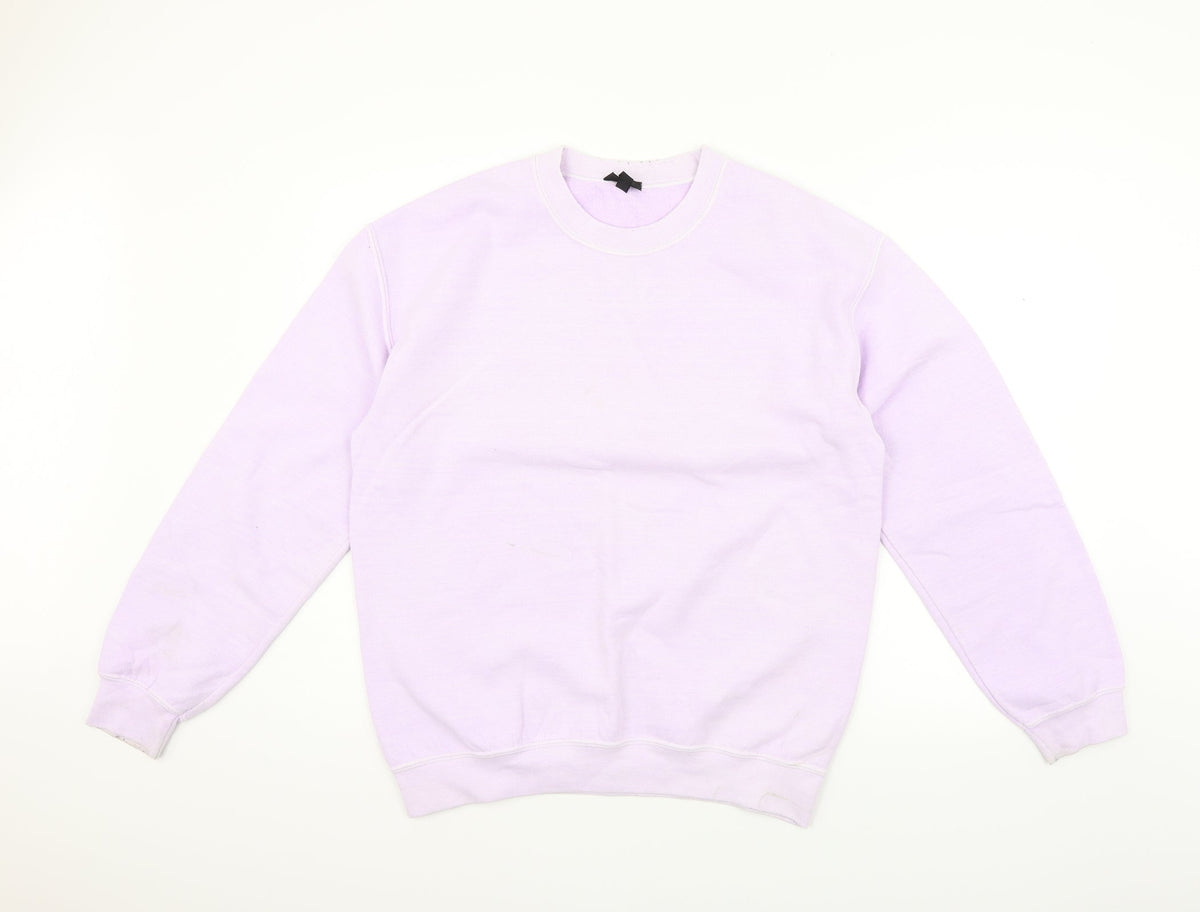 Topshop Womens Purple   Pullover Jumper Size M