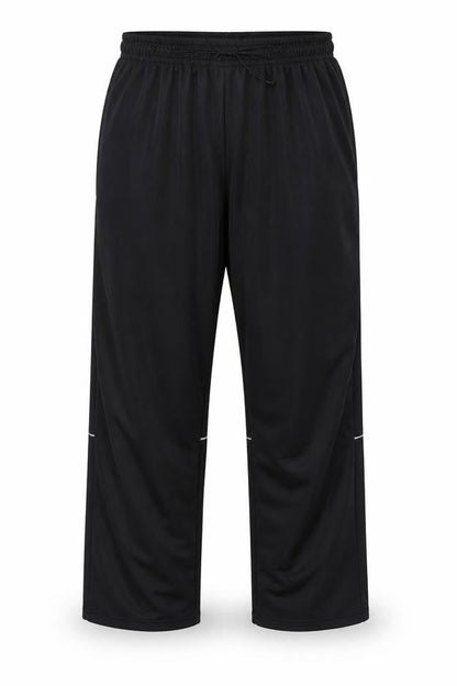 Mens UK Size 39 in Striderr Regular Fit Jogger Black Trousers