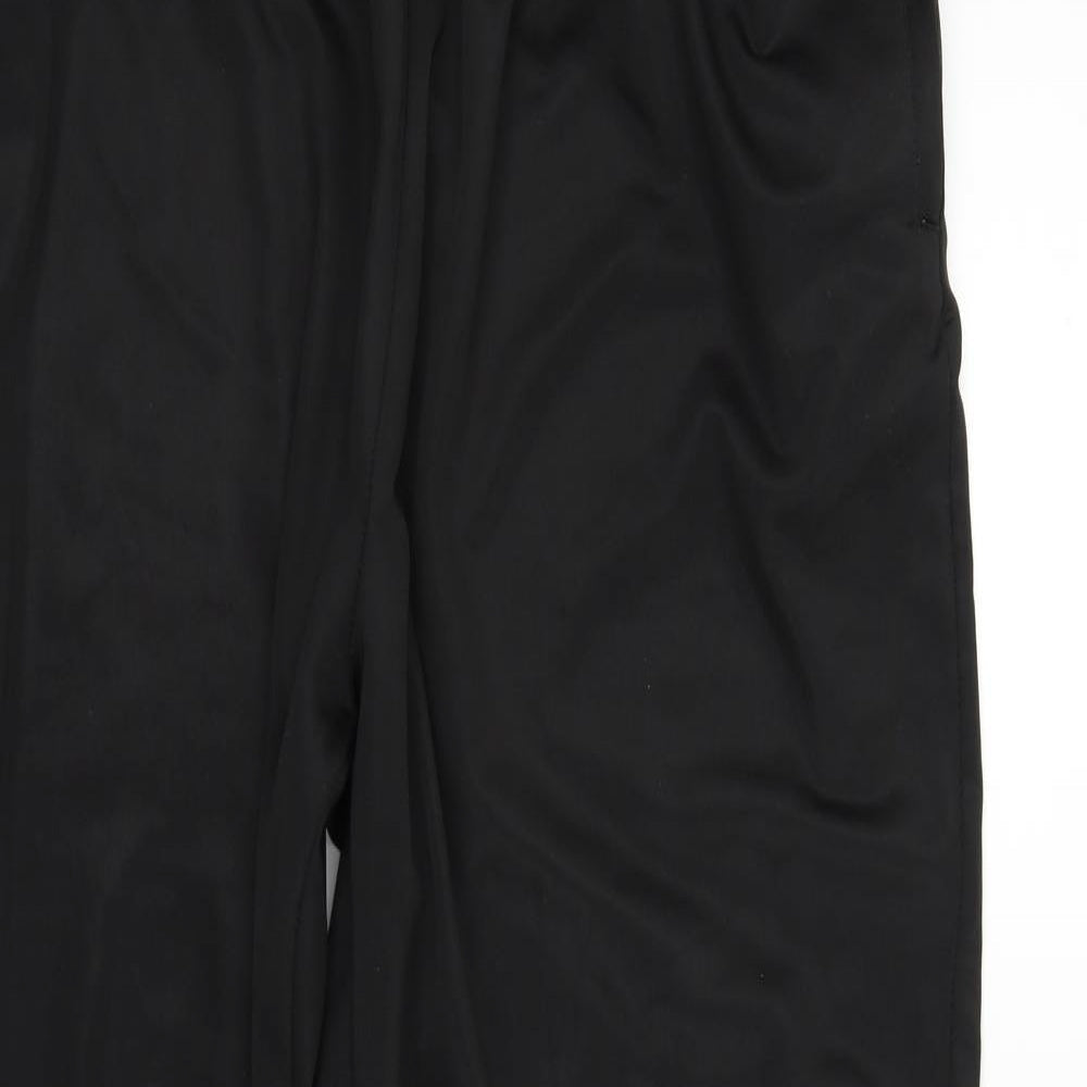 Striderr Mens Black   Jogger Trousers Size 39 in L30 in - Elastic Waist Band