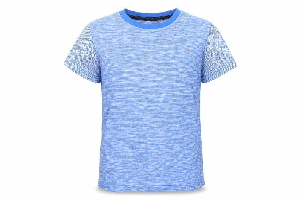 Front view of George girls’ blue basic polo, size 8-9, years