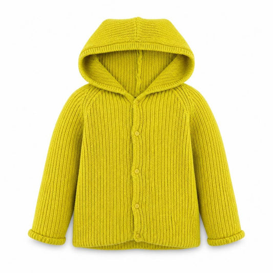 NEXT Girls Yellow   Cardigan Jumper Size 12-18 Months