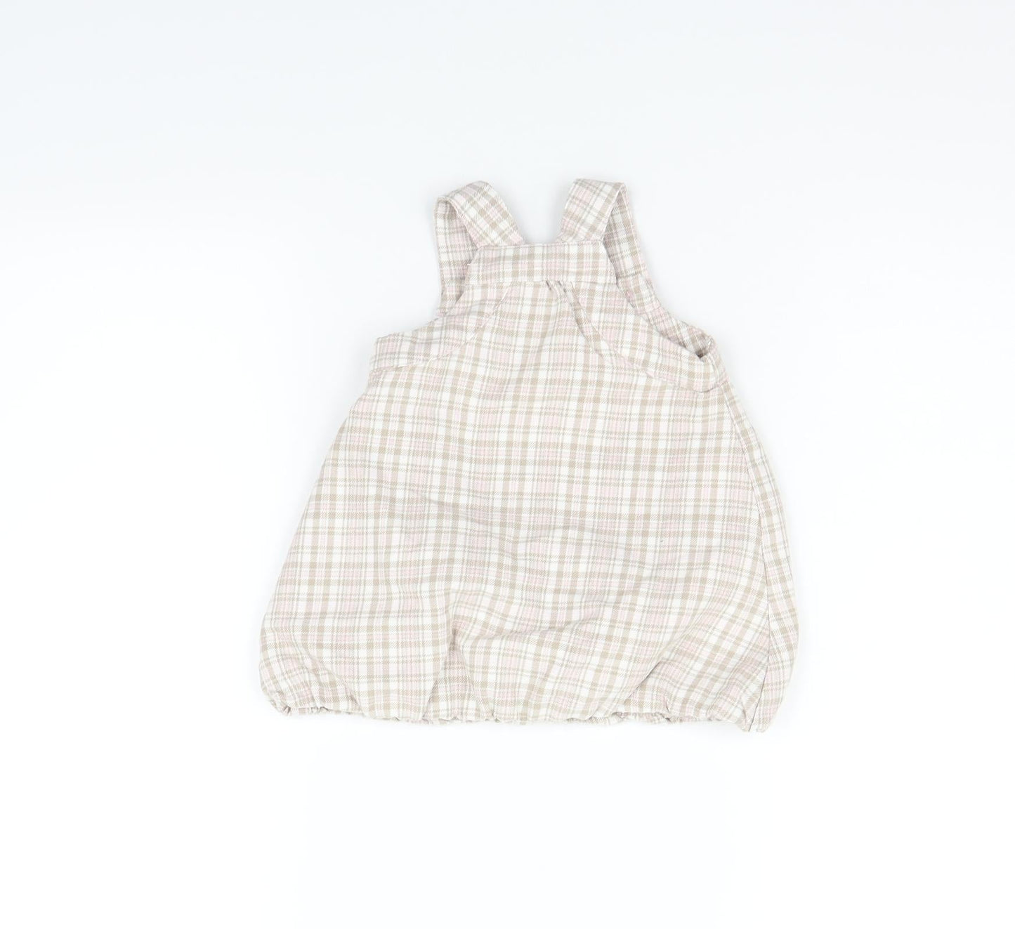 Cherokee Girls Pink Check  Fit & Flare  Size 3-6 Months