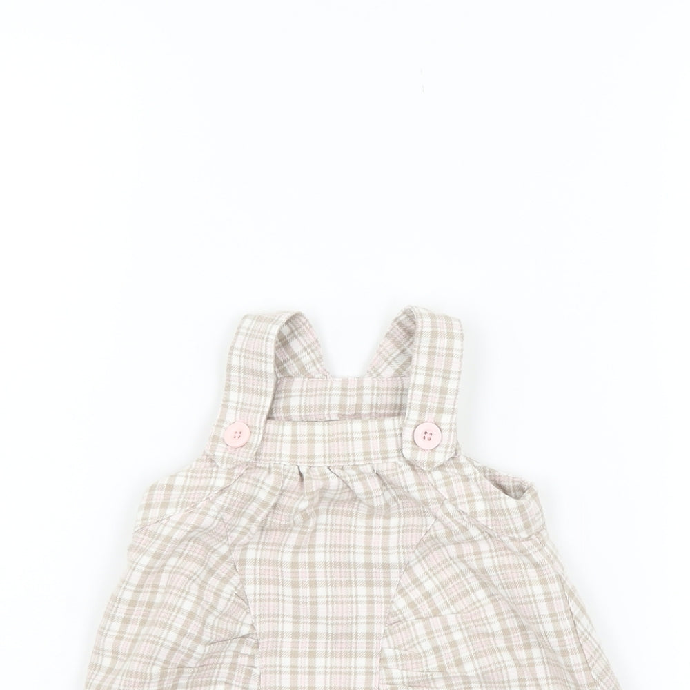 Cherokee Girls Pink Check  Fit & Flare  Size 3-6 Months