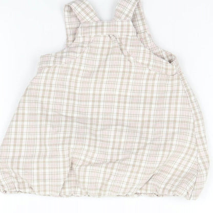 Cherokee Girls Pink Check  Fit & Flare  Size 3-6 Months