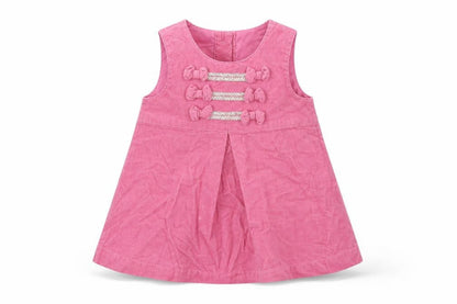 Front view of Next boys’ pink fit & flare, size 3-6, months