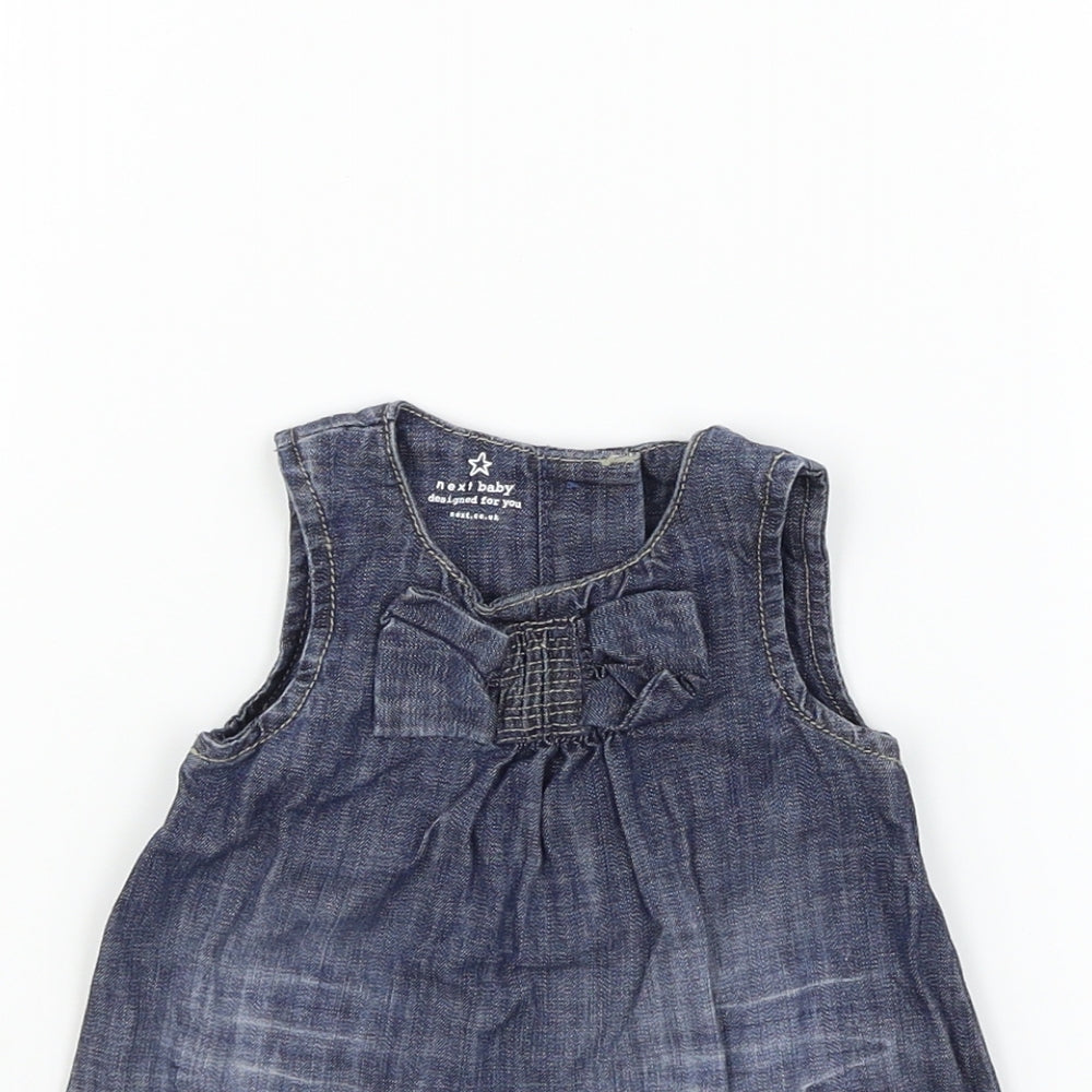 NEXT Girls Blue   Fit & Flare  Size 0-3 Months