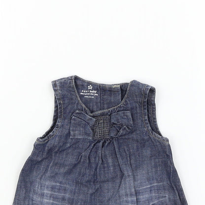 NEXT Girls Blue   Fit & Flare  Size 0-3 Months