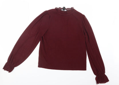 New Look Womens Purple   Pullover Jumper Size 10
