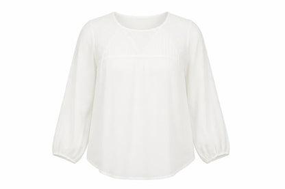 Womens UK Size M Spense White Basic Blouse