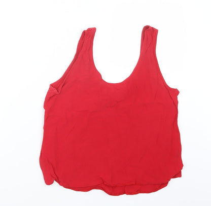 Womens UK Size 18 Select Red Basic Tank