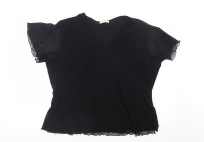 Bonmarché Womens Black   Basic Blouse Size XL