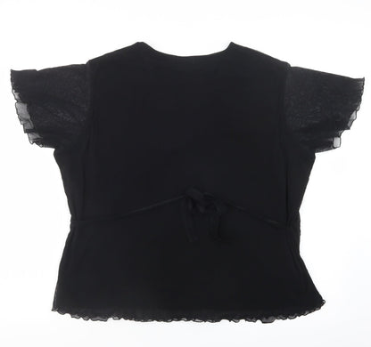 Bonmarché Womens Black   Basic Blouse Size XL