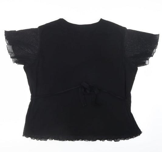 Bonmarché Womens Black   Basic Blouse Size XL