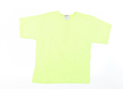 uptown girl Womens Green   Basic T-Shirt Size S
