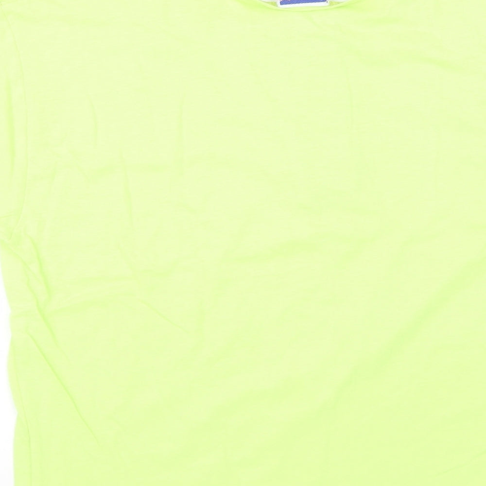 uptown girl Womens Green   Basic T-Shirt Size S